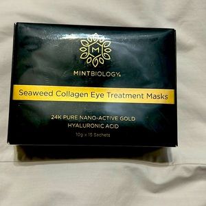 NEW Mintbiology 24k eye masks